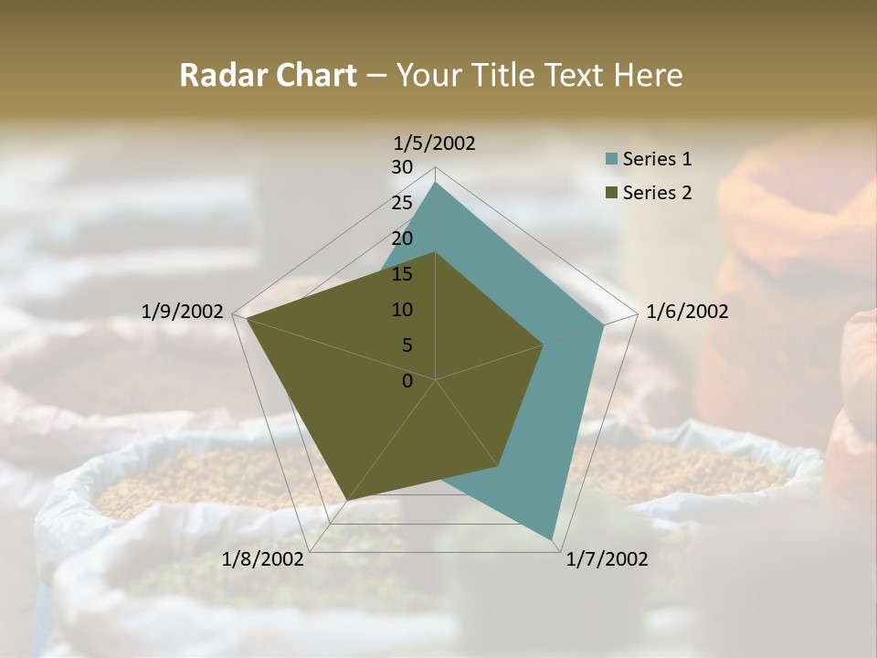 Africa Bazaar Cook PowerPoint Template