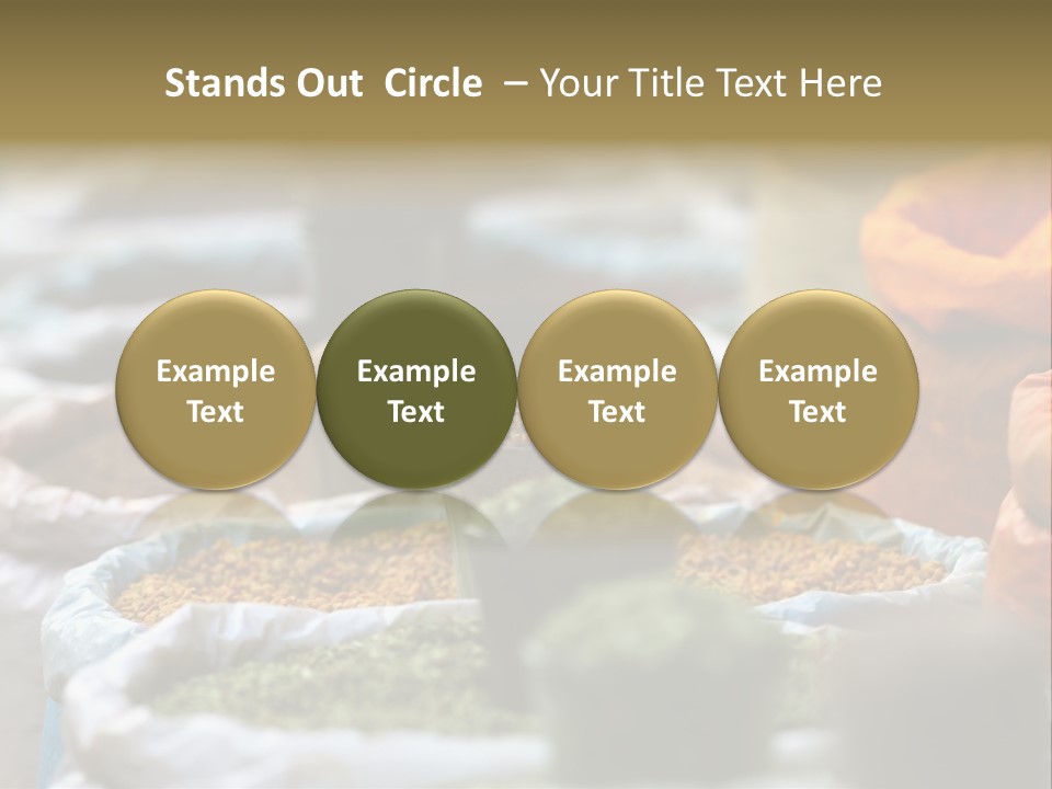 Africa Bazaar Cook PowerPoint Template