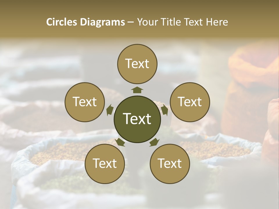 Africa Bazaar Cook PowerPoint Template