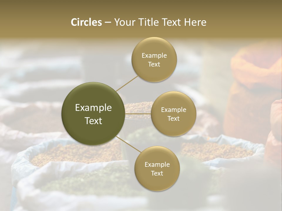 Africa Bazaar Cook PowerPoint Template