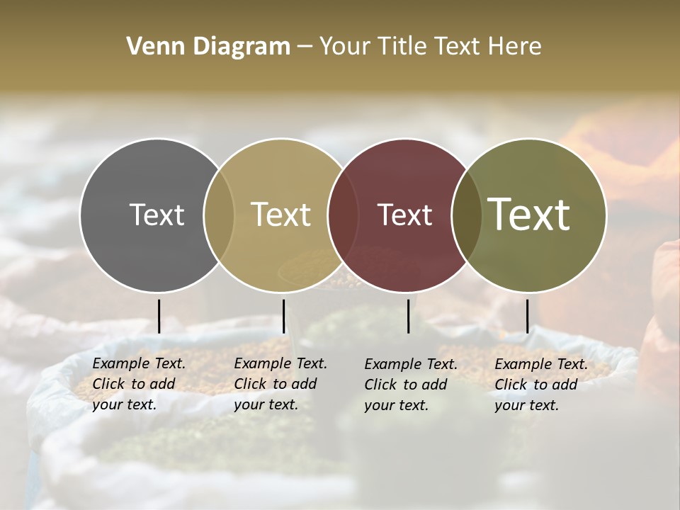 Africa Bazaar Cook PowerPoint Template