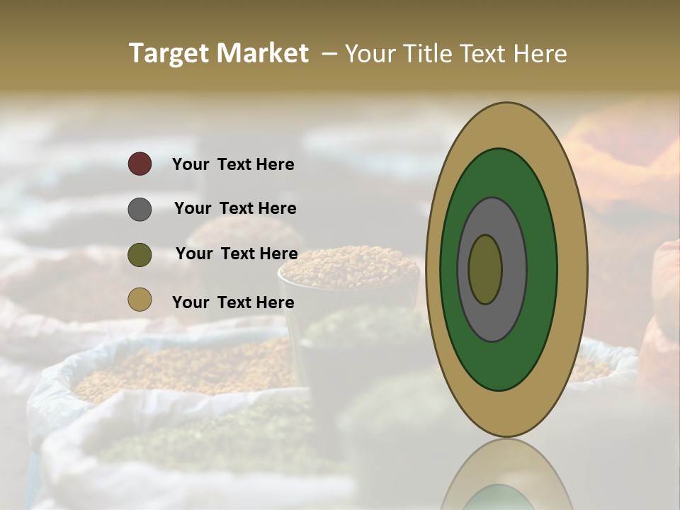 Africa Bazaar Cook PowerPoint Template