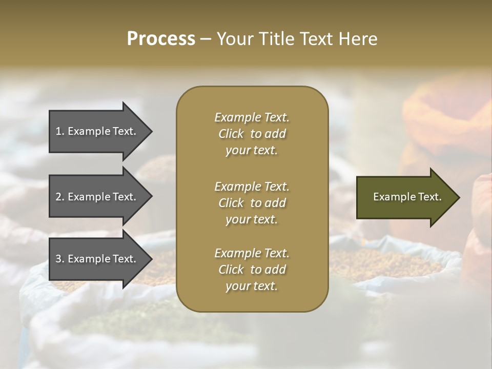 Africa Bazaar Cook PowerPoint Template