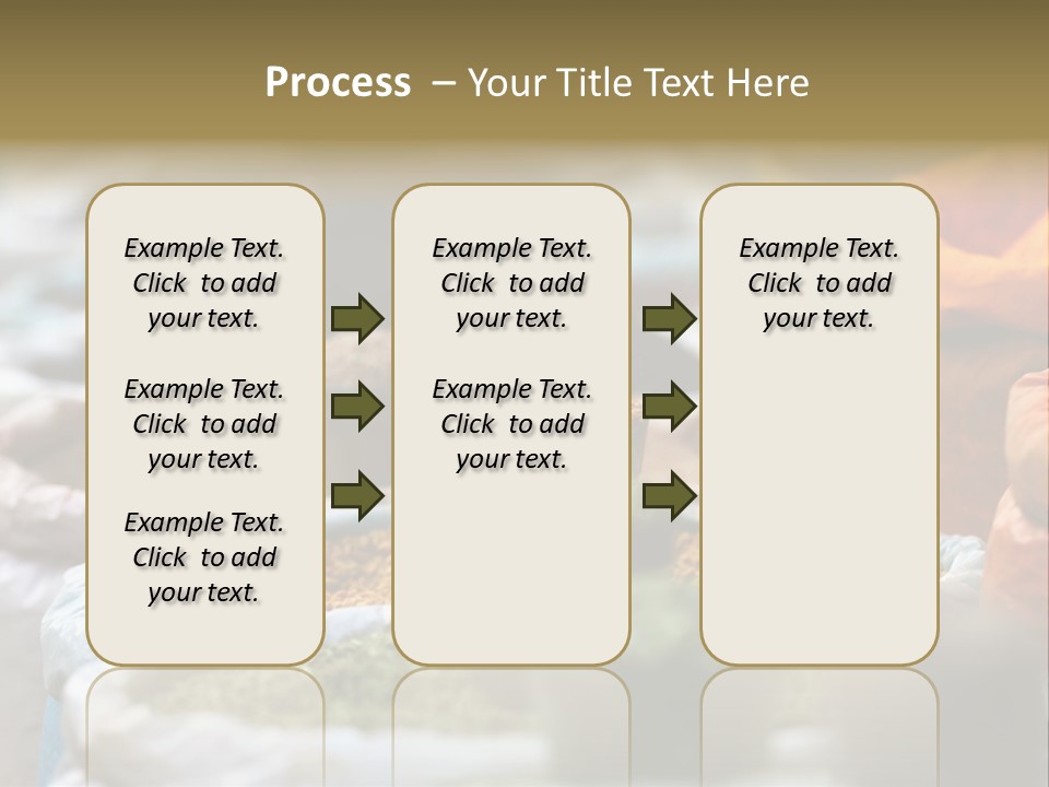 Africa Bazaar Cook PowerPoint Template