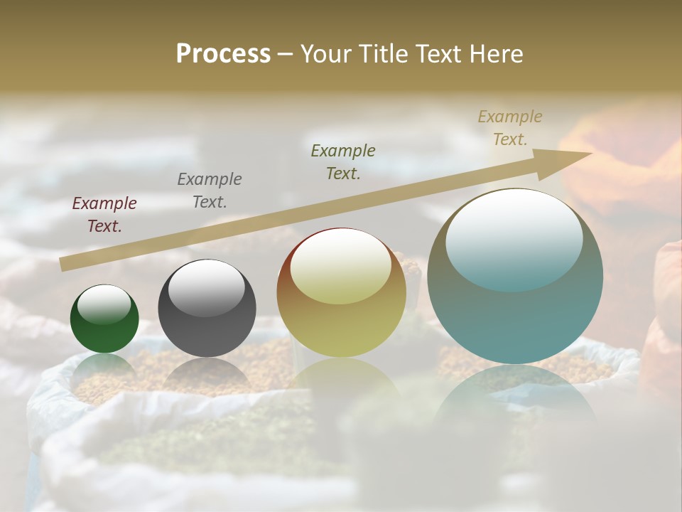 Africa Bazaar Cook PowerPoint Template