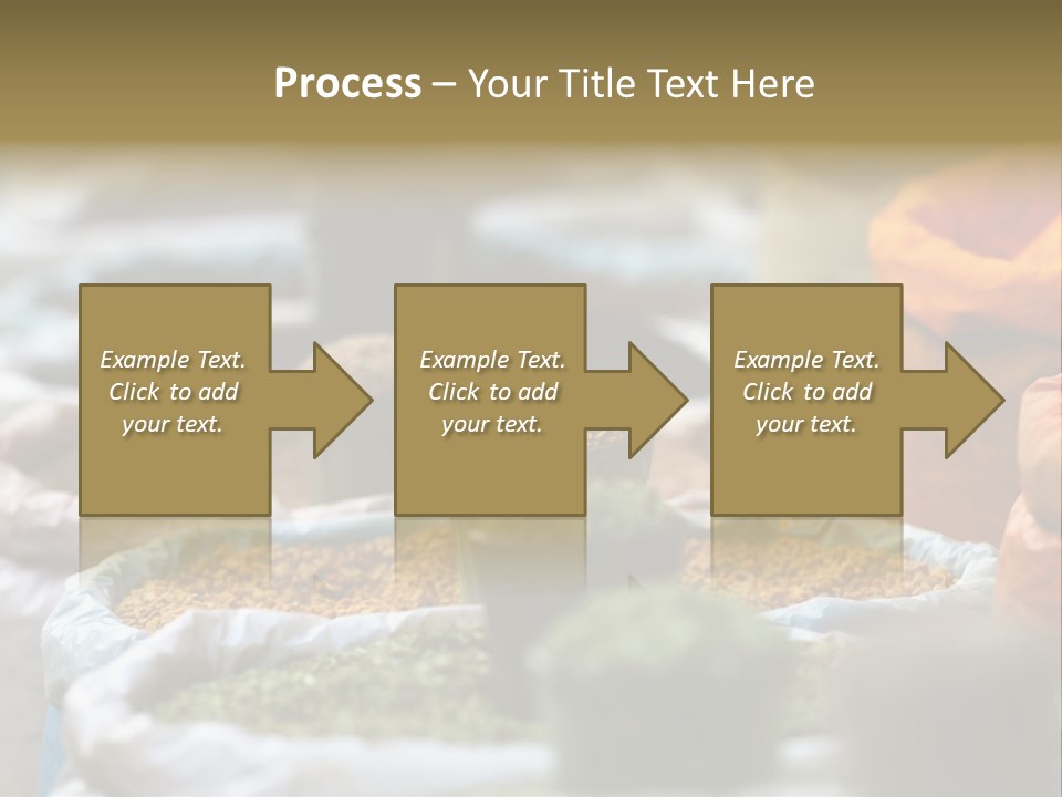 Africa Bazaar Cook PowerPoint Template