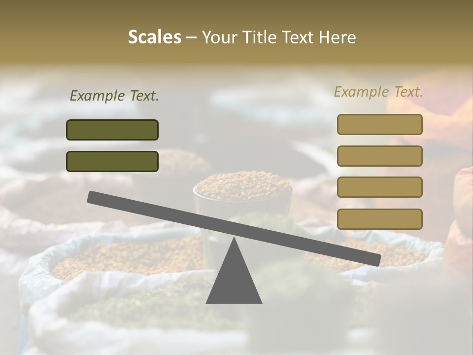 Africa Bazaar Cook PowerPoint Template
