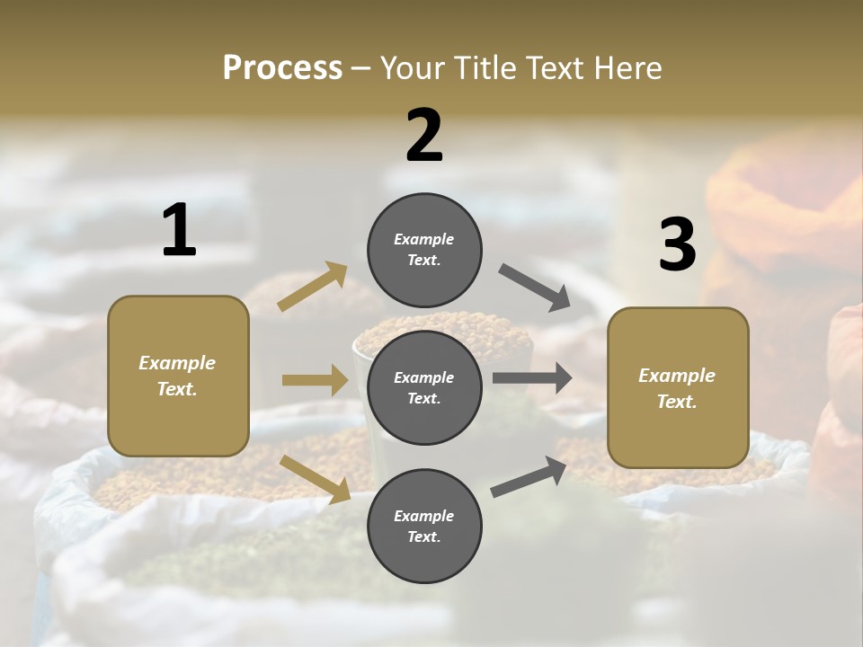 Africa Bazaar Cook PowerPoint Template