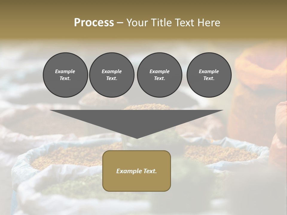 Africa Bazaar Cook PowerPoint Template