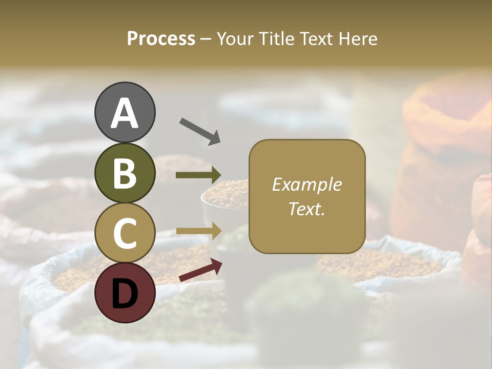 Africa Bazaar Cook PowerPoint Template