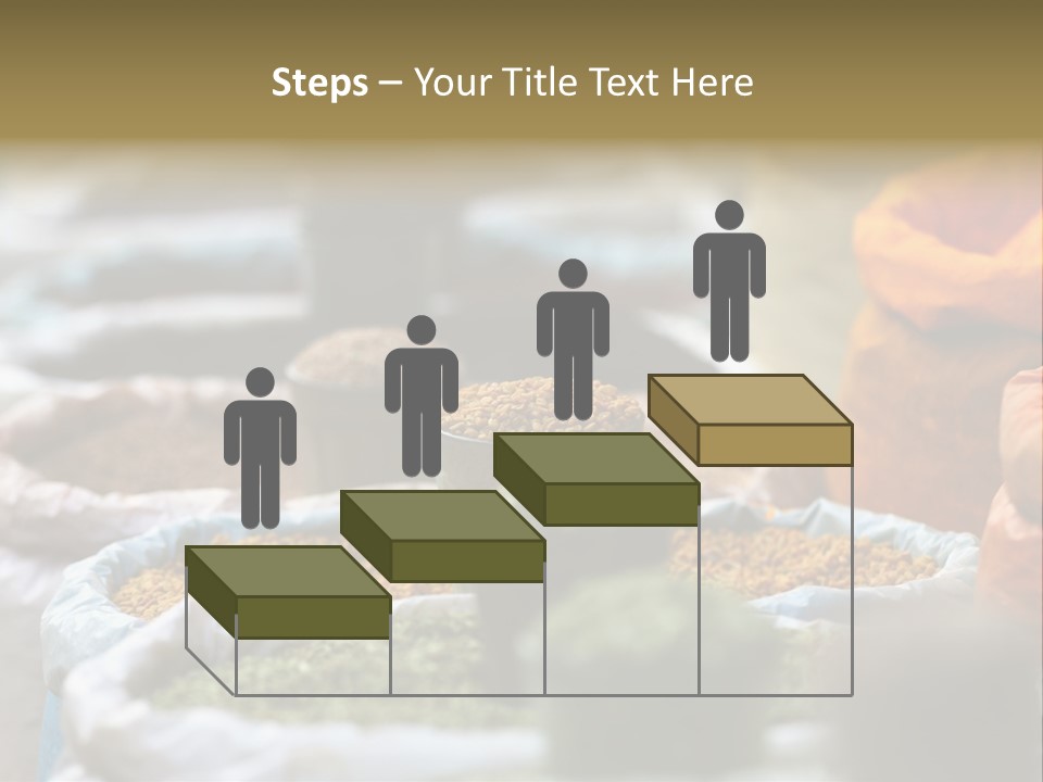 Africa Bazaar Cook PowerPoint Template