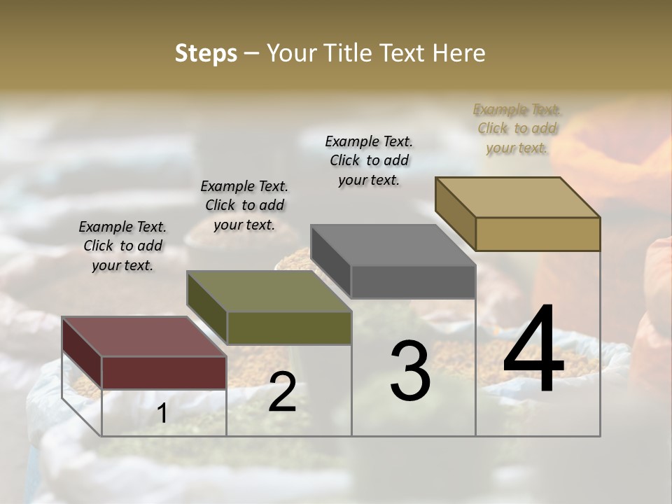 Africa Bazaar Cook PowerPoint Template