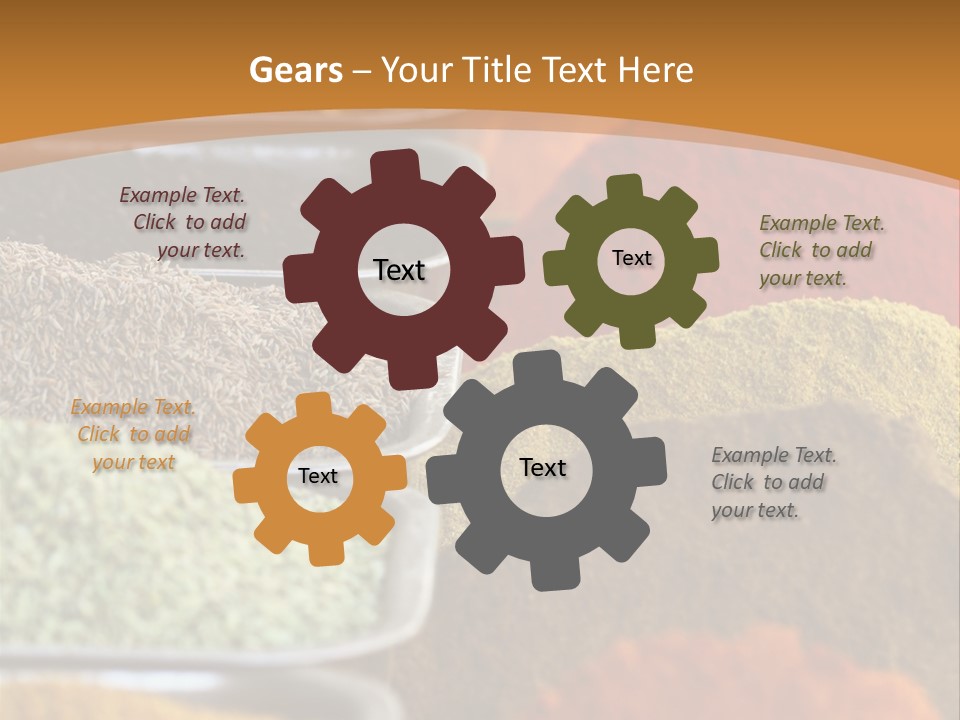 Traditional Herb Curry PowerPoint Template