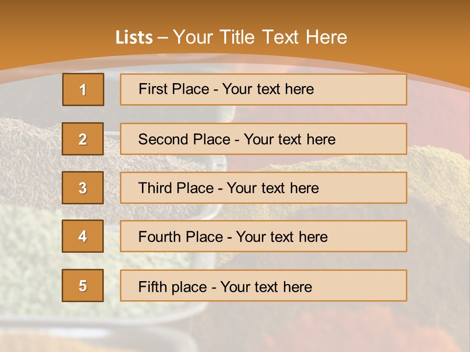 Traditional Herb Curry PowerPoint Template