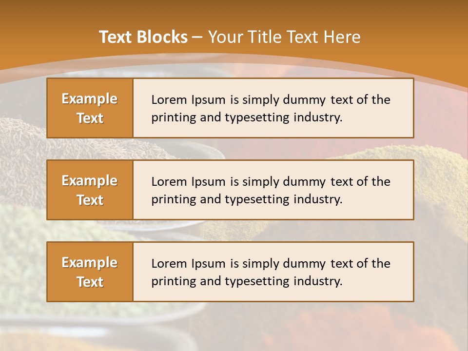 Traditional Herb Curry PowerPoint Template