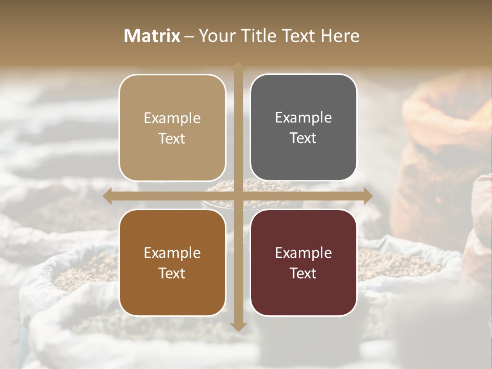 Exotic Food Orange Moroccan PowerPoint Template