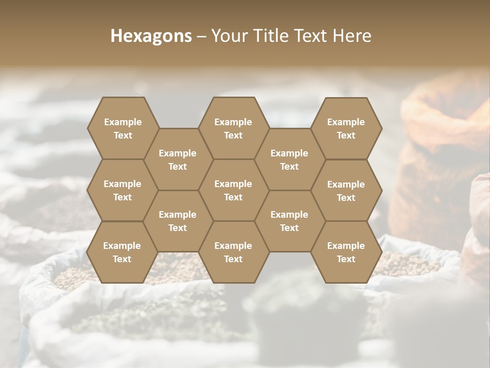 Exotic Food Orange Moroccan PowerPoint Template