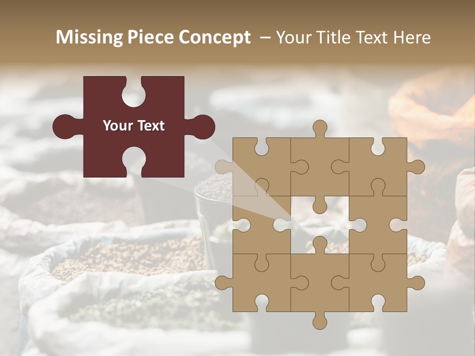 Exotic Food Orange Moroccan PowerPoint Template