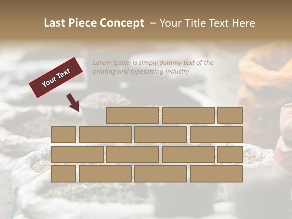 Exotic Food Orange Moroccan PowerPoint Template