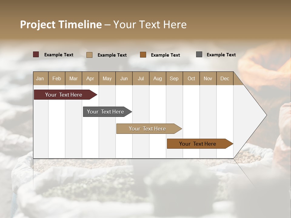 Exotic Food Orange Moroccan PowerPoint Template