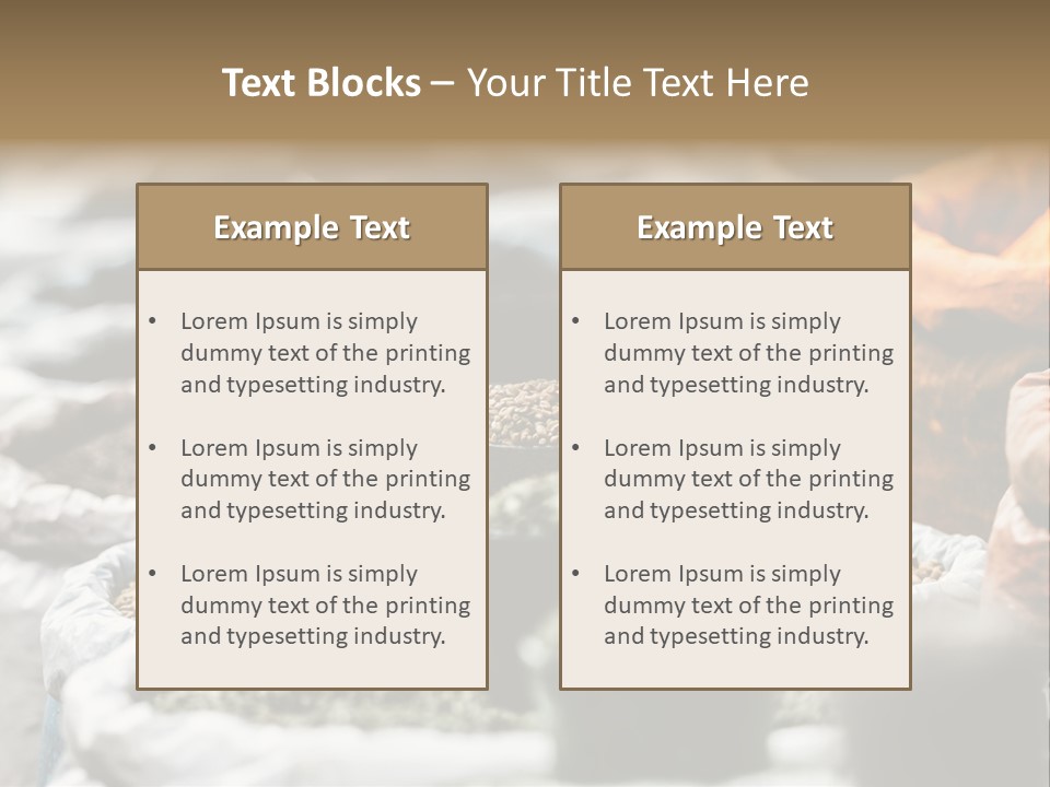 Exotic Food Orange Moroccan PowerPoint Template
