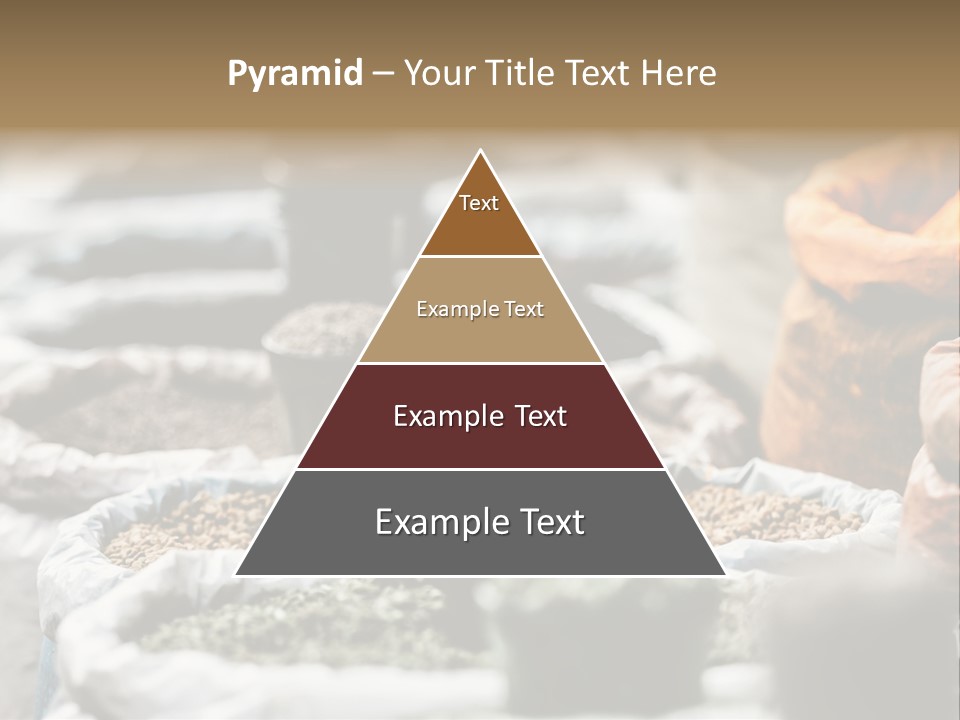 Exotic Food Orange Moroccan PowerPoint Template