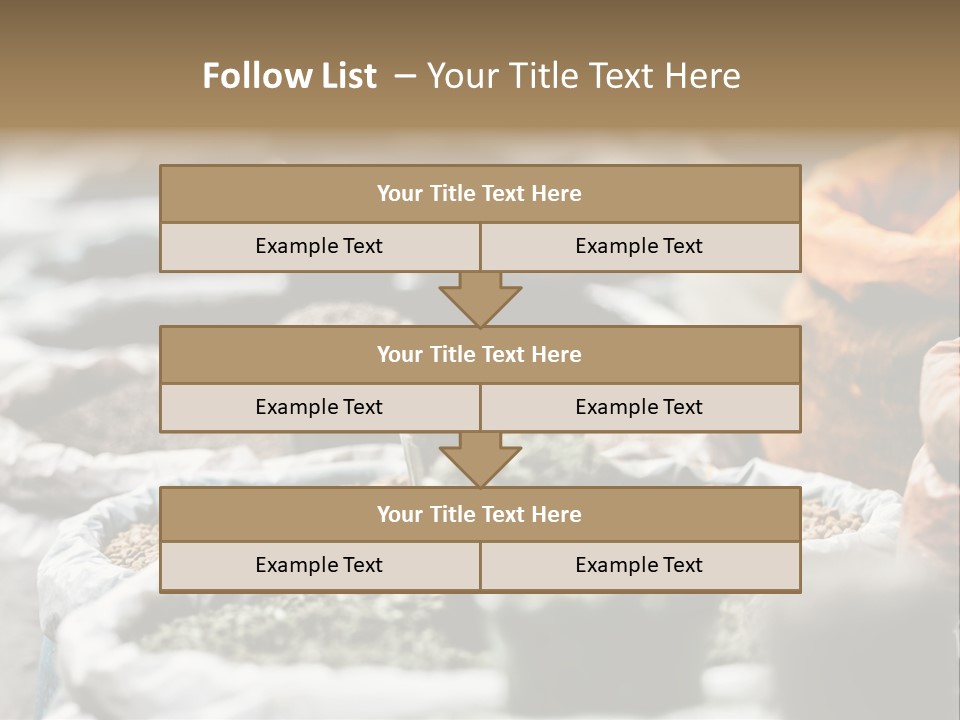 Exotic Food Orange Moroccan PowerPoint Template