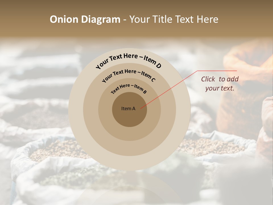 Exotic Food Orange Moroccan PowerPoint Template