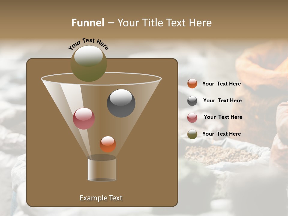 Exotic Food Orange Moroccan PowerPoint Template