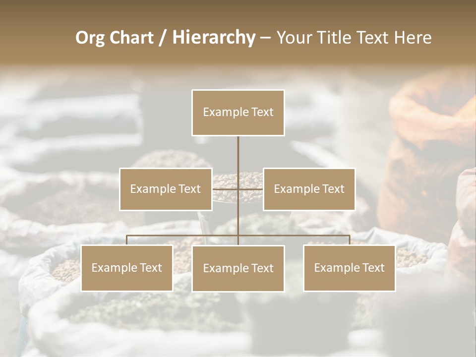 Exotic Food Orange Moroccan PowerPoint Template