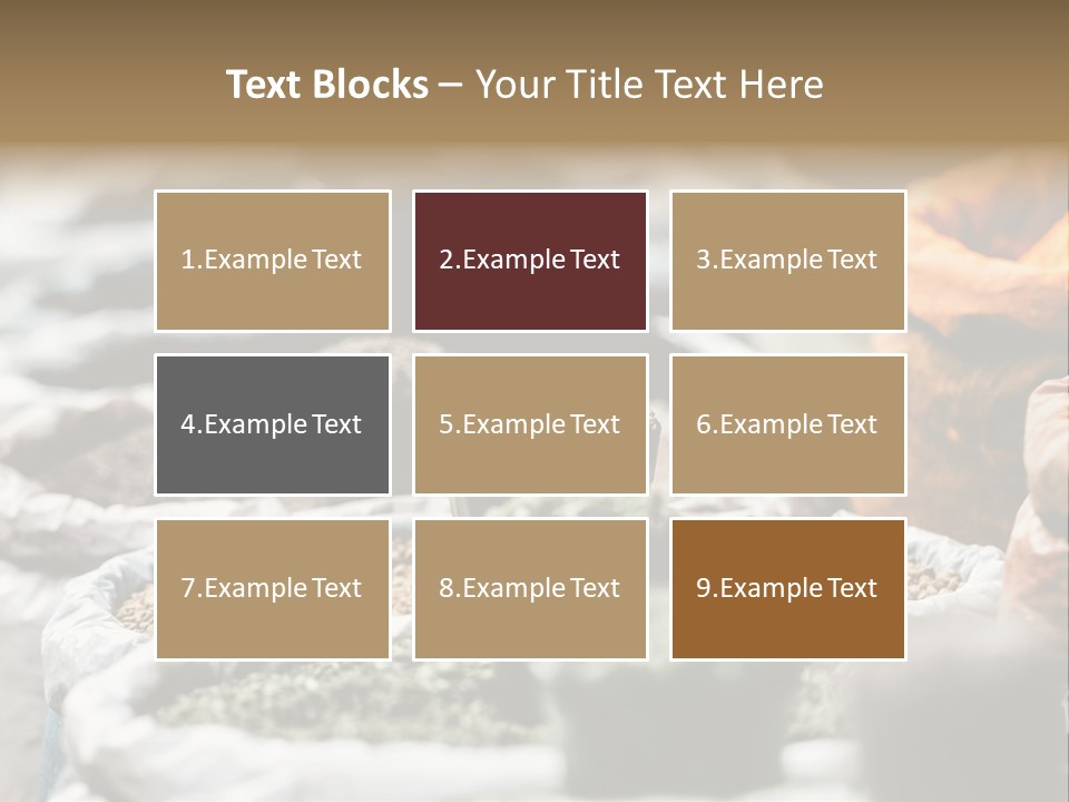 Exotic Food Orange Moroccan PowerPoint Template