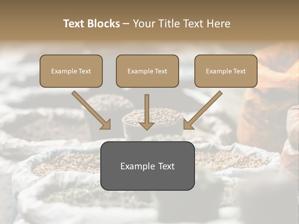 Exotic Food Orange Moroccan PowerPoint Template