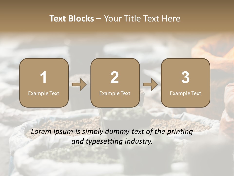 Exotic Food Orange Moroccan PowerPoint Template