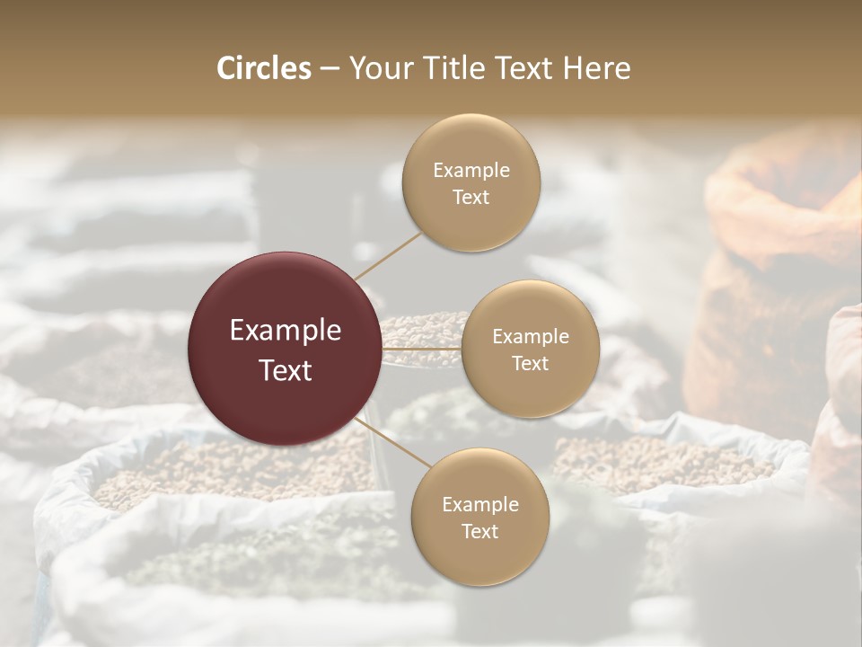 Exotic Food Orange Moroccan PowerPoint Template