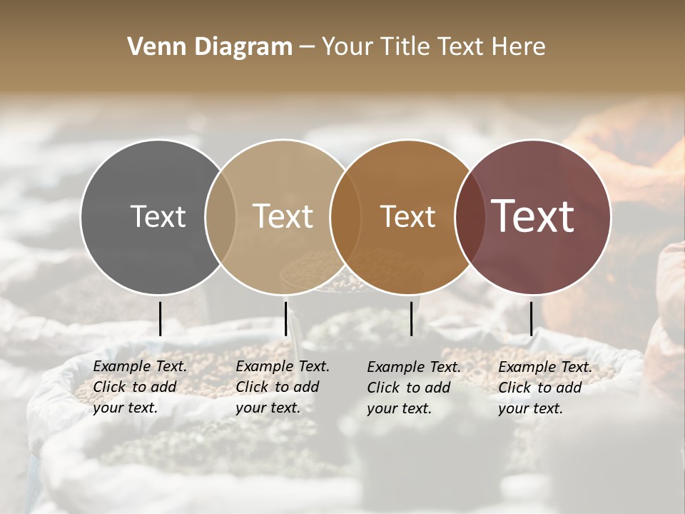 Exotic Food Orange Moroccan PowerPoint Template