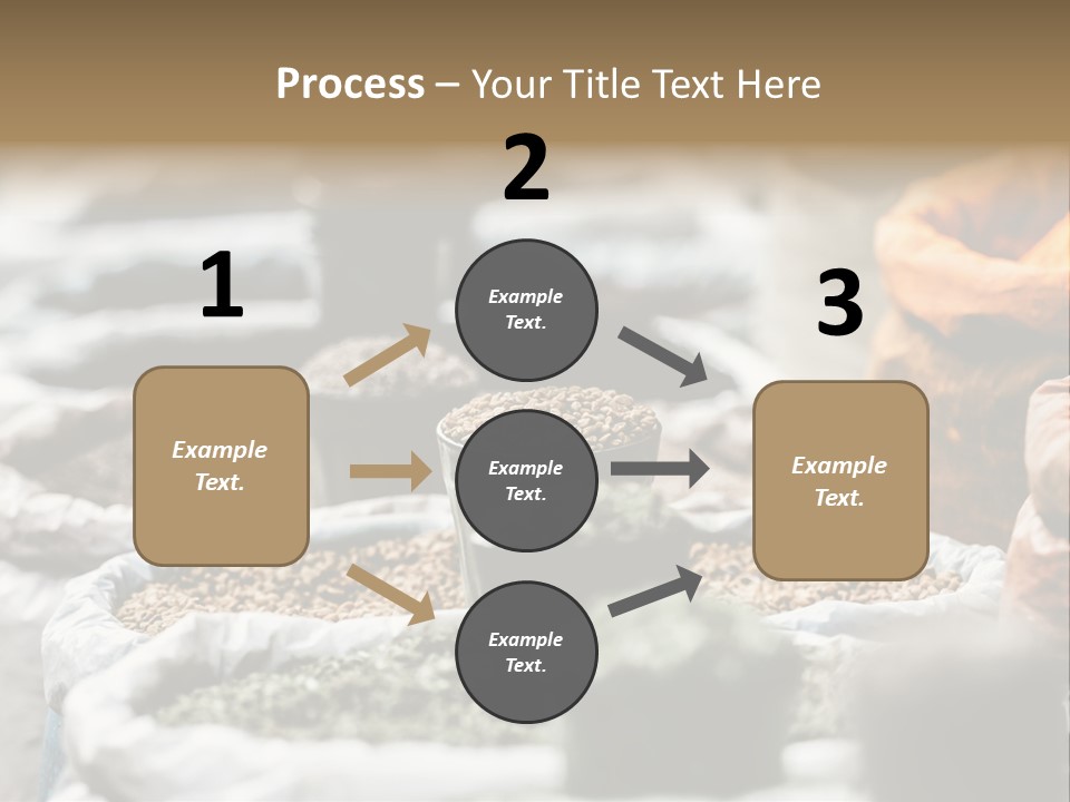 Exotic Food Orange Moroccan PowerPoint Template