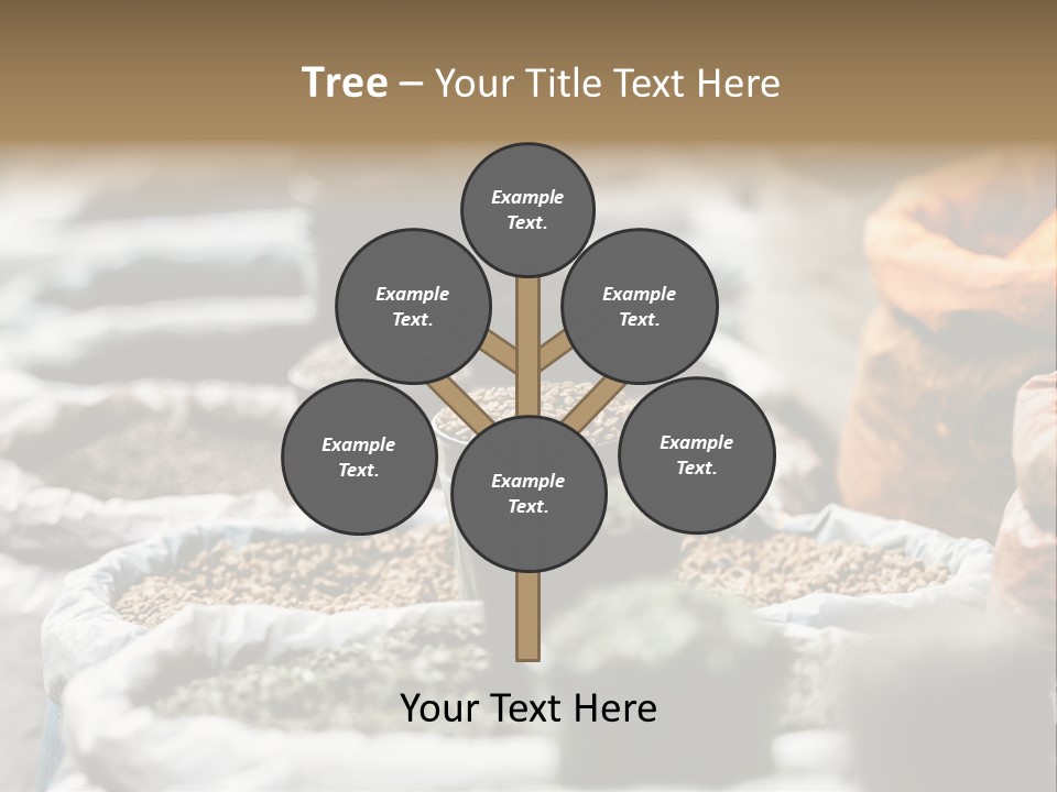 Exotic Food Orange Moroccan PowerPoint Template