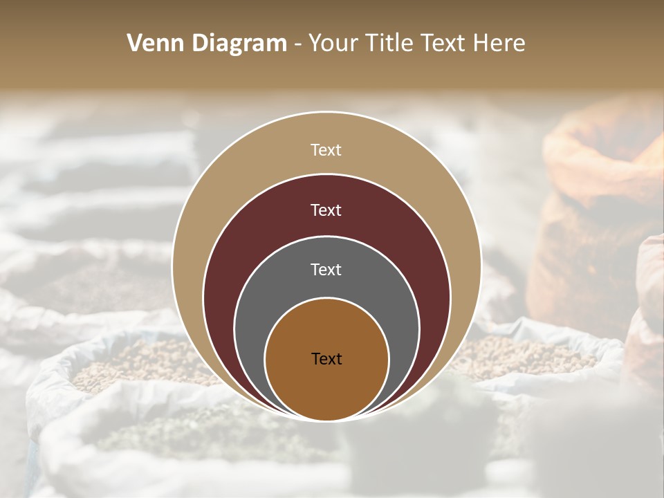 Exotic Food Orange Moroccan PowerPoint Template