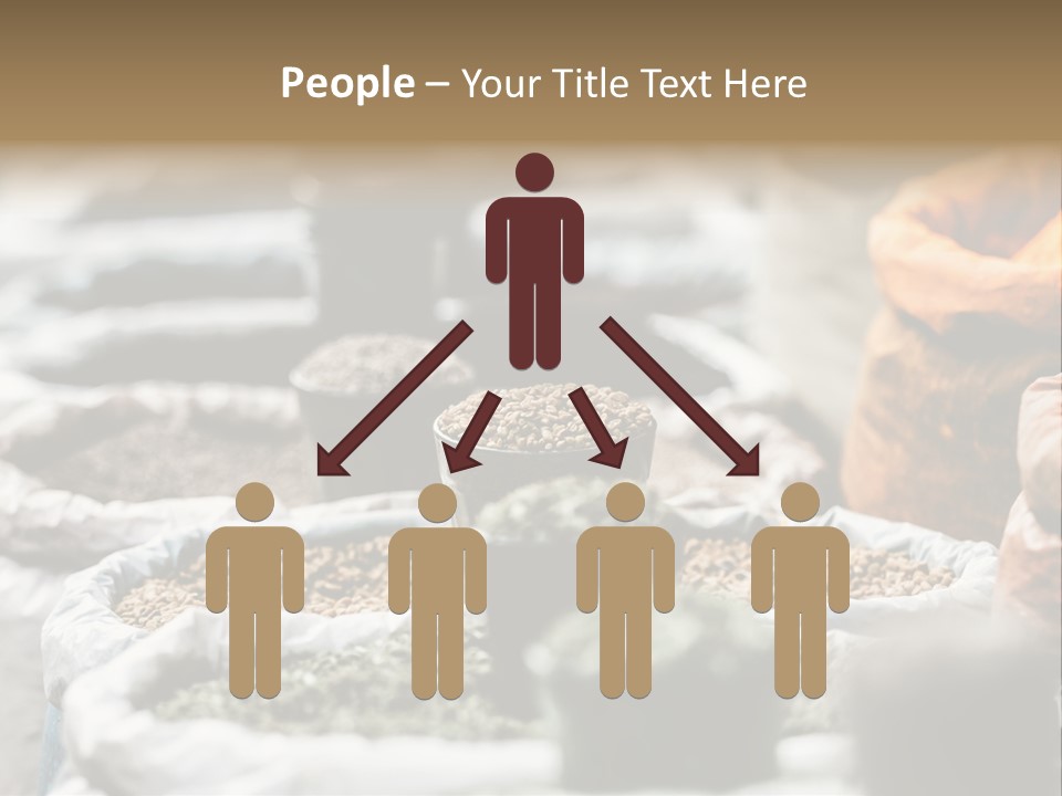 Exotic Food Orange Moroccan PowerPoint Template