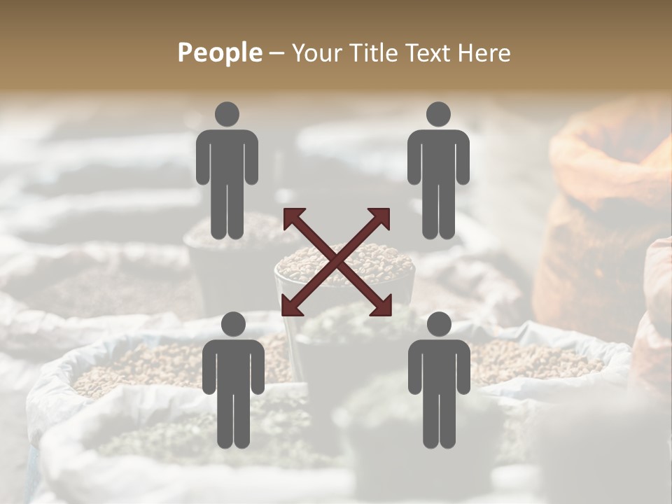 Exotic Food Orange Moroccan PowerPoint Template