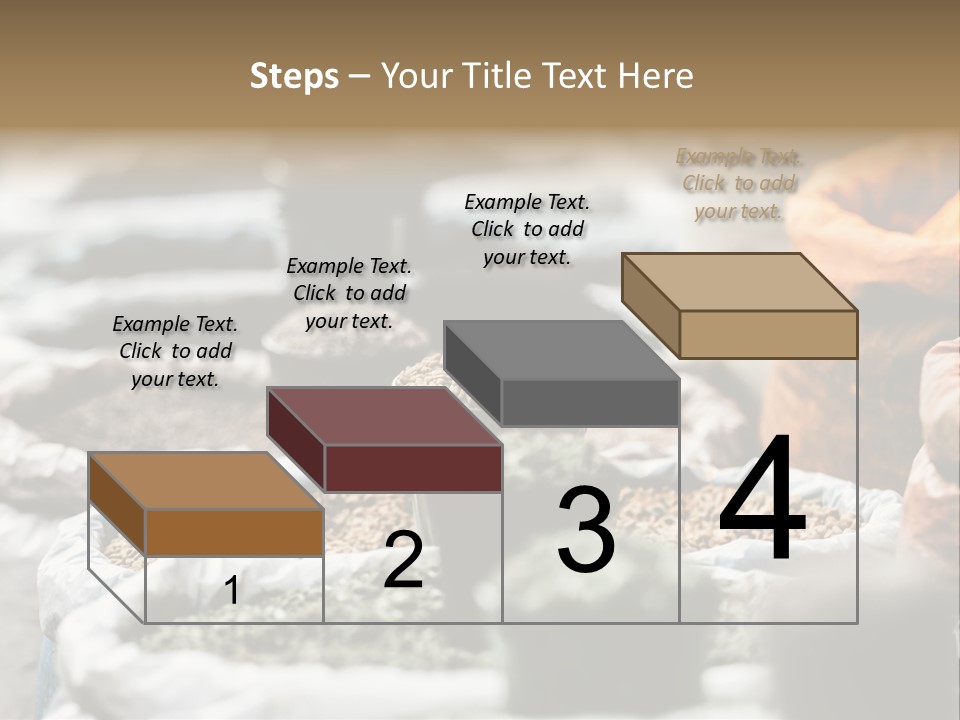 Exotic Food Orange Moroccan PowerPoint Template