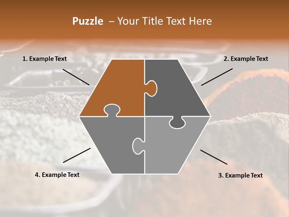 Oriental Blured Moroccan PowerPoint Template