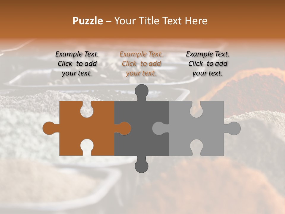 Oriental Blured Moroccan PowerPoint Template