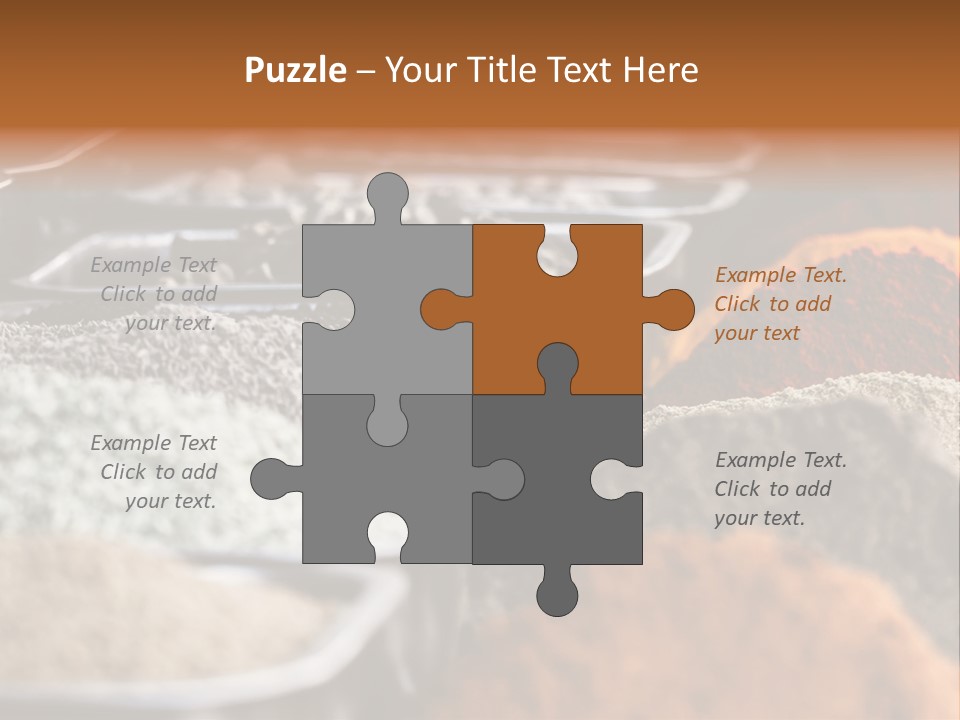Oriental Blured Moroccan PowerPoint Template