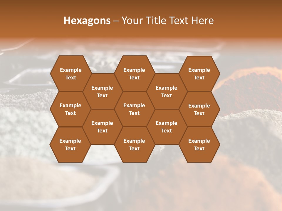 Oriental Blured Moroccan PowerPoint Template