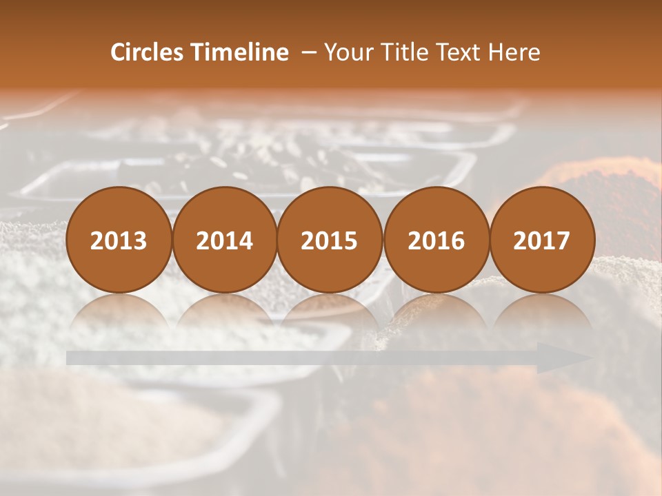 Oriental Blured Moroccan PowerPoint Template