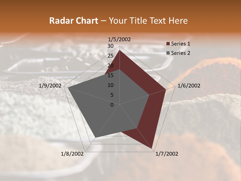 Oriental Blured Moroccan PowerPoint Template