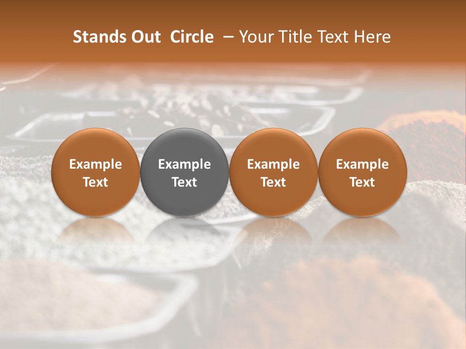Oriental Blured Moroccan PowerPoint Template