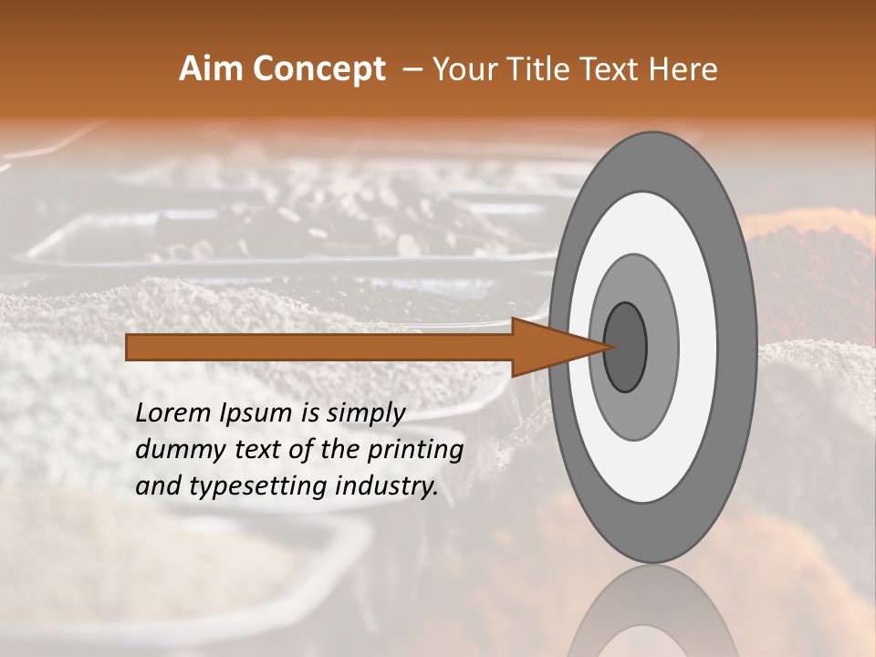 Oriental Blured Moroccan PowerPoint Template