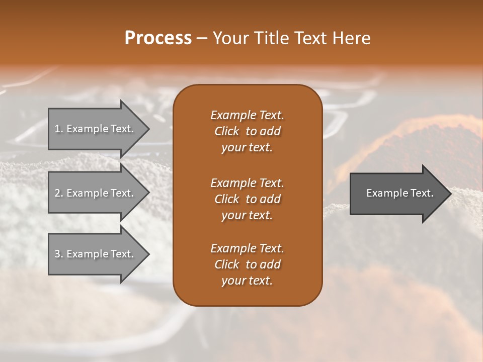 Oriental Blured Moroccan PowerPoint Template